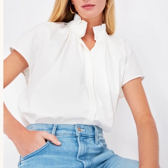 POMANDER PLACE by Tuckernuck White Rae Blouse - Picture 5 of 14